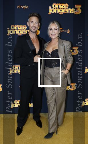 Amsterdam 6 oktober 2025
Premiere de Jongens 3 in Tuschinski. tanja Jess en Charlie Luske