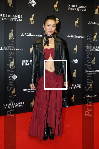 Utrecht 3 oktober 2025
Uitreiking gouden kalveren op het Nederlands film festival. Tara Hetharia en partner