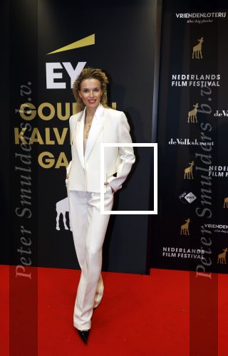 Utrecht 3 oktober 2025
Uitreiking gouden kalveren op het Nederlands film festival. Thekla Reuten kwam met partner Gijs Naber