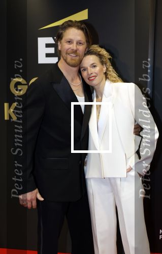 Utrecht 3 oktober 2025
Uitreiking gouden kalveren op het Nederlands film festival. Thekla Reuten kwam met partner Gijs Naber