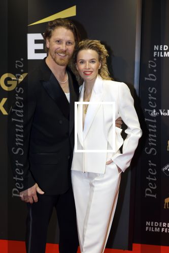 Utrecht 3 oktober 2025
Uitreiking gouden kalveren op het Nederlands film festival. Thekla Reuten kwam met partner Gijs Naber