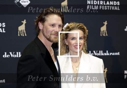 Utrecht 3 oktober 2025
Uitreiking gouden kalveren op het Nederlands film festival. Thekla Reuten kwam met partner Gijs Naber
