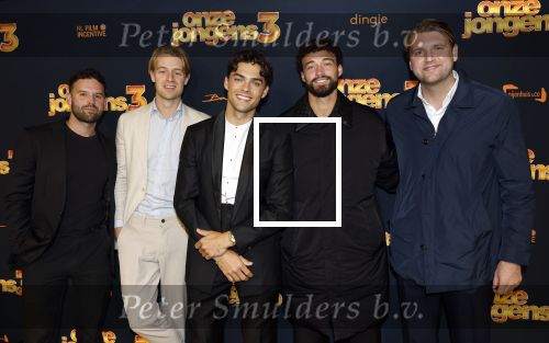 Amsterdam 6 oktober 2025
Premiere de Jongens 3 in Tuschinski. Thijs Boermans en Philippe Sandler