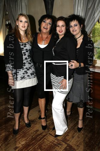 Muiderberg 15 september 2006
Presentatie cd  Access Allowed met als stylist Viola Holt.
v.l.n.r.Anja Backus, Simone v Eertwegh en Barbara Ceuleers.
Peter Smulders bv