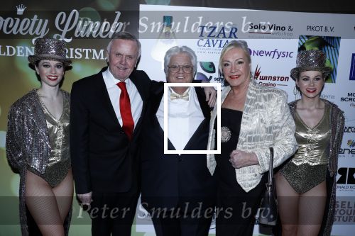 Den Haag 12 december 2016
Society lunch in crown plaza hotel. Tony Tetro met Harry Mens en Viola Holt