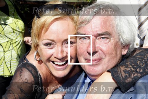 Laren/ Eemnes 29 augustus 2007
Willibrord Frequin en zijn Suzanne trouwen. Ze vertrekken vanaf thuis met koets naar de theetuin. Viola Holt en Joop v Zijl
Peter Smulders bv