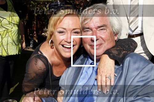 Laren/ Eemnes 29 augustus 2007
Willibrord Frequin en zijn Suzanne trouwen. Ze vertrekken vanaf thuis met koets naar de theetuin. Viola Holt en Joop v Zijl
Peter Smulders bv