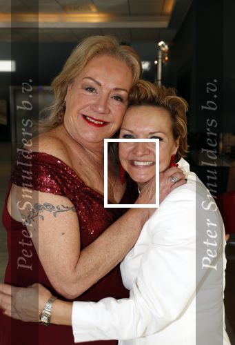 Den Haag 18 december 2017
Society lunch in crown plaza hotel. Viola Holt met Mariska v Kolck