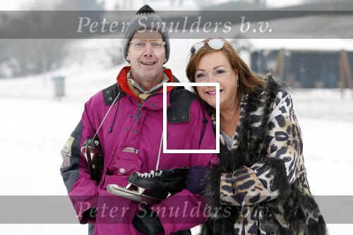 Muiderberg 12 februari 2012
Viola en Peter Holt na het schaatsen op het ijsselmeer.
Peter Smulders bv