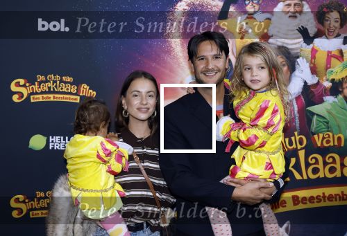 Utrecht 12 oktober 2025
Premiere de club van sinterklaas in kinepolis . Yuki Kempees en Lizzy v d Ligt met hun kinderen