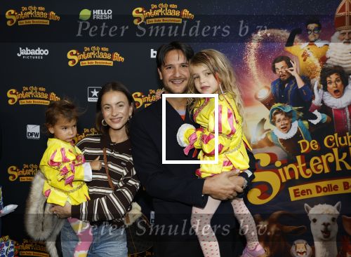 Utrecht 12 oktober 2025
Premiere de club van sinterklaas in kinepolis . Yuki Kempees en Lizzy v d Ligt met hun kinderen