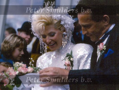 Den Haag, 20 November 1987
Trouwen Vanessa, Connie Breukhoven met Hans Breukhoven