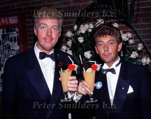 Andre v Duin met zijn reeds overleden vriend WIM
11-08-91