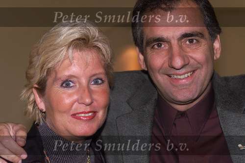 Noordeloos 14 november 1999
Rini v d Lee 30 jaar artiest
Aristakis met vrouw