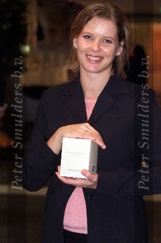 Aalsmeer 19-11-1999
Presentatie van de geurlijn van Babette v Veen bij showbizzcity op het