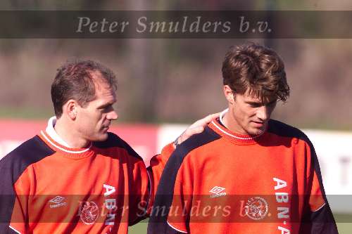 Amsterdam 3-11-1999
Brian Laudrup 
Brian Laudrup together with AJAX Coach Jan Wouters.