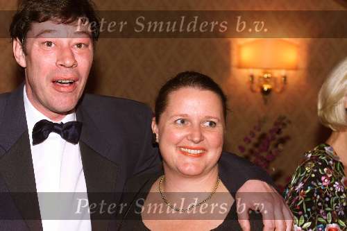 8 November 1999
Gala Parel van Nederland in hotel Krasnaplosky in Amsterdam.
Dolf de Vries met zijn vrouw