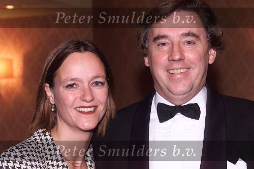 8 November1999
Gala Parel van Nederland in hotel Krasnaplosky in Amsterdam.
Ed Nijpels met zijn vrouw