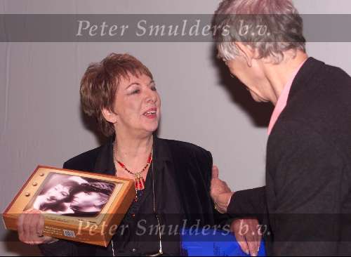 Amsterdam 4 november 1999
Bijeenkomst t.g.v. uitreiking CD, Ja Zuster, Nee Zuster
Hetty Blok met Berend boudewijn
