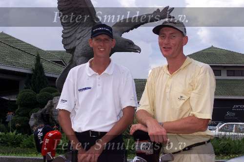 KUALA LUMPUR 17 November 1999
Worldcup Golg 1999
MAARTEN LAFEBER MET joost steenkamer