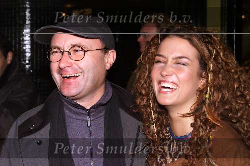 Amsterdam 15 November 1999
Premiere van de film Tarzan in het Pathe Theater in Amsterdam.
Phil Collins en Katja Schuurman.