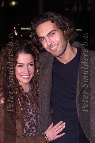 Amsterdam 15-11-1999
Premiere van de film Tarzan in het Pathe Theater in Amsterdam.
KATJA SCHUURMAN MET HAAR VRIEND FERENCE.