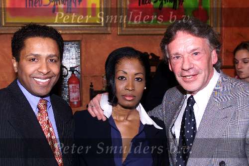 Essen (Belgie) 9-11-1999
Opening nieuwe zaak van Theo Sijthoff 
Lou Prince Martha Wesenhagen en Theo Sijthoff