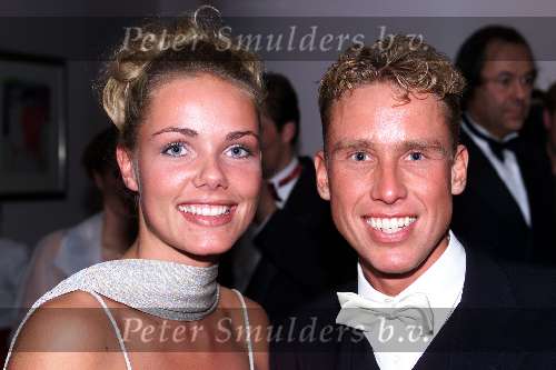 Scheveningen 21 November1999
Premiere van de musical Elisabeth in het circustheater in Scheveningen.
Nerene Ruinemans met Michael Boogerd