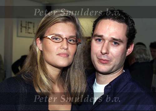 Amsterdam 27 november 1999
Expositie Rob Scholte
Minon Ratelband met vriend