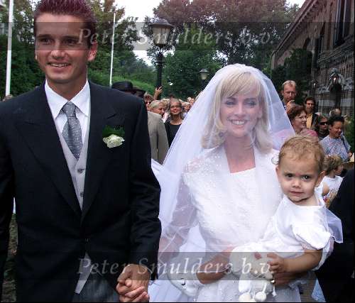 Muiden 07 Juli 1999
Richard Krajicek en Daphne Deckers trouwen