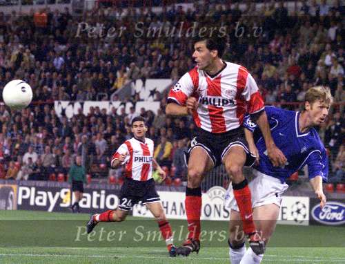 Eindhoven, 28 september 1999
Voorronde Champions League
PSV-Glasgow Rangers
Ruud v Nistelrooy