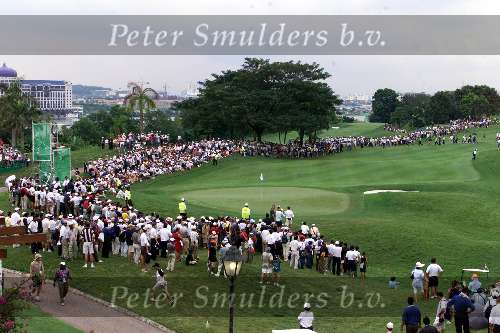 Kuala Lumpur Maleisie 20 November 1999
World Cup Golf 1999
Op de The Mines Resort City Golfclub
Golfen Maleisie