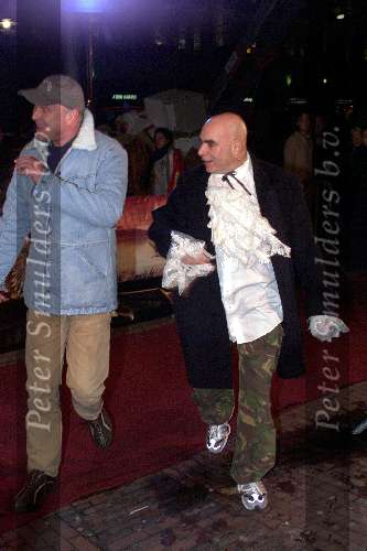 Amsterdam 21 november 2000
Premiere van de film Dinosaur.
Arjan Ederveen met vriend