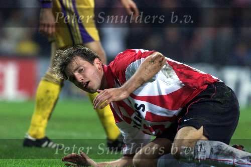 Eindhoven, 9 november 2000
Champions League PSV-Anderlecht, eindstand
Arnold Bruggink