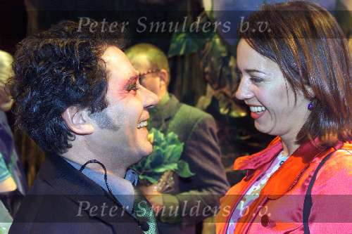 Tilburg, 6 november 2000
Premiere LITTLE SHOP OF HORROR
Bill v Dijk met Marjolein Keunig
