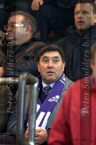 Eindhoven, 9 november 2000
Champions League PSV-Anderlecht, eindstand
Eddy Merckx