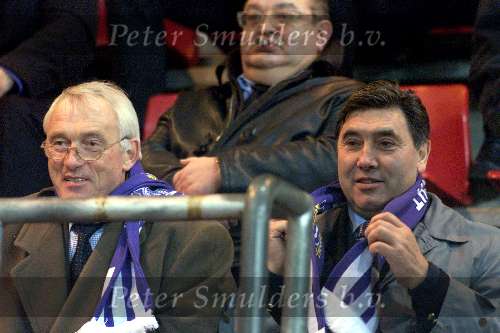 Eindhoven, 9 november 2000
Champions League PSV-Anderlecht, eindstand
Eddy Merckx en Pol v Himst