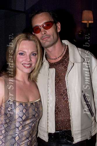Amsterdam 17 november 2000
Playboy feest in de Escape.
Esther Duller met vriend