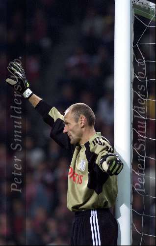 Eindhoven, 9 november 2000
Champions League PSV-Anderlecht, eindstand
Filip de Wilde