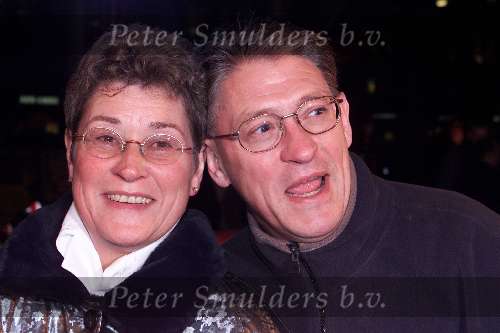 Amsterdam 21 november 2000
Premiere van de film Dinosaur.
Gerrie Kneteman met vrouw