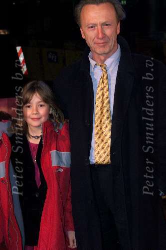 Amsterdam 21 november 2000
Premiere van de film Dinosaur.
Hidde Maas met dochtertje