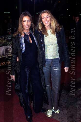Amsterdam 21 november 2000
Premiere van de film Dinosaur.
Ingeborg Wieten met een vriendin