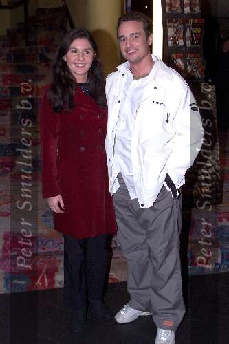Amsterdam 21 november 2000
Premiere van de film Dinosaur.
Josefine v Asdonk en Robin Rienstra