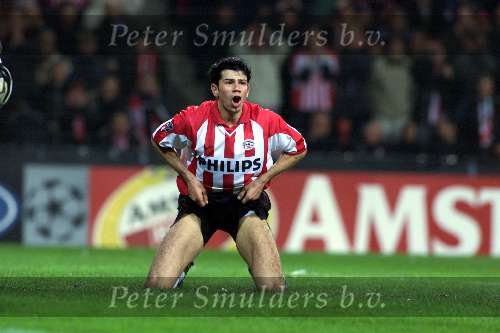 Eindhoven, 9 november 2000
Champions League PSV-Anderlecht, eindstand
Kezman