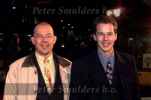 Amsterdam 21 november 2000
Premiere van de film Dinosaur.
Koen Smit met broer