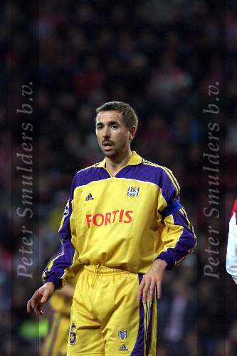 Eindhoven, 9 november 2000
Champions League PSV-Anderlecht, eindstand
Lorenzo Staelens