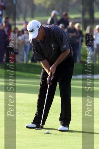Marbella 12 november 2000
 Golfclub Valderrama American Express Championships.
Mark Calcavecchia   putten
Golfen