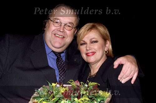 Amsterdam 8 november 2000
Uitreiking CD Toon Hermans in Carre Adam.
Maurice en Gaby Hermans
Maurice met vrouw