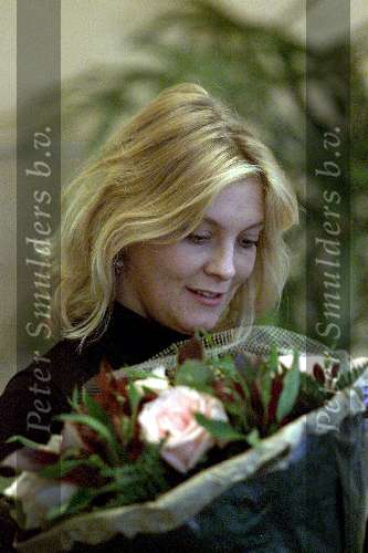 Amsterdam 20 november 2000
Linda Been. Zwangere vriendin van Michael Pilazcek.