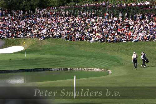Marbella 12 november 2000
 Golfclub Valderrama American Express Championships.
Lee Westwood
Mooi aktie foto